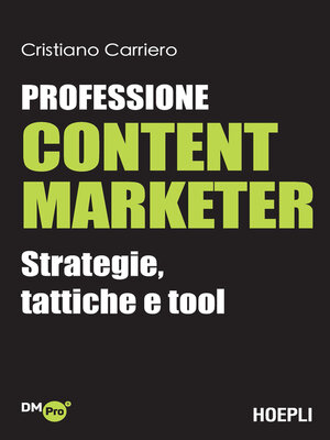 cover image of Professione Content Marketer